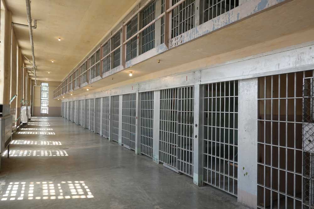 jail corridor